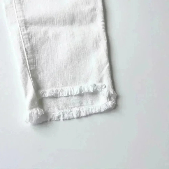 Madewell Petite High Rise Skinny Jeans White Step Hem Plus Size 36P NWT - Picture 11 of 11